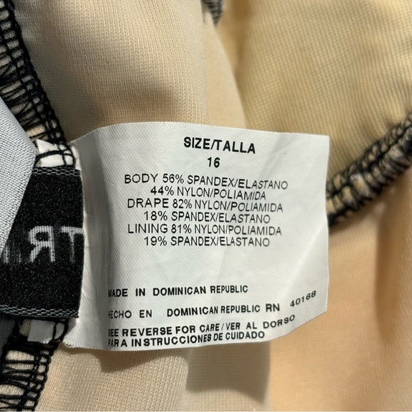 TRIMSHAPER Sz 16 By Miraclesuit One Piece Bathing Suite Ruching Modest - Picture 8 of 9